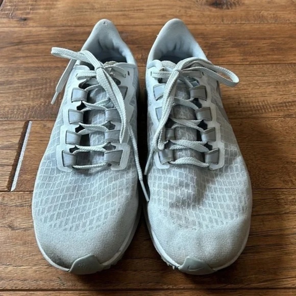 Nike Air Zoom Pegasus 37 Road Running Shoes Silver & Gray Women's Size 8.5 - Picture 6 of 13